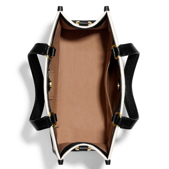 Disney X Coach Dempsey Carryall Cruella Motif 101 Dalmations Chalk CC946 - $478 - Picture 4 of 12